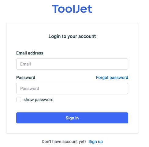 heroku login