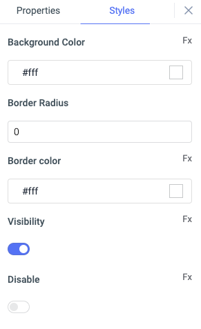 ToolJet - Widget Reference - Container